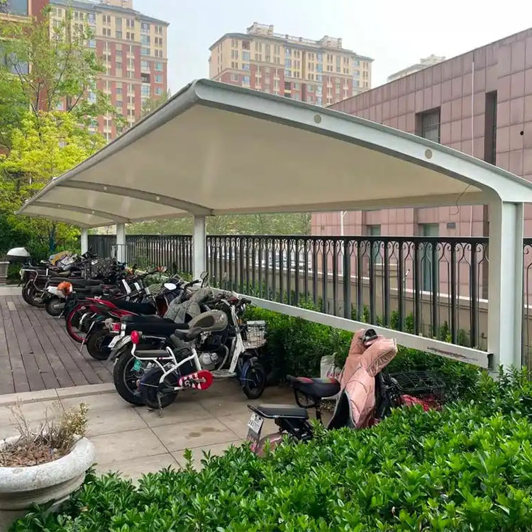 娄底膜结构电动车棚